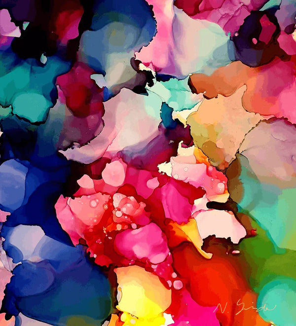 Acrylglasbild «La Vie en Rose»