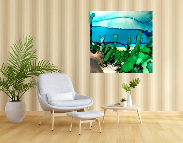 Leinwandbild «Seagrass»