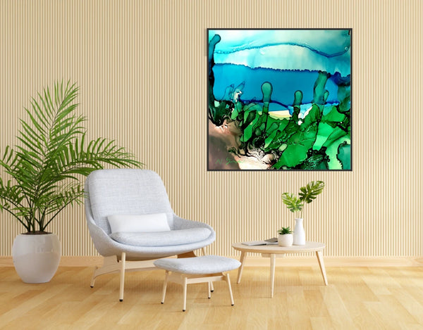 Leinwandbild «Seagrass»