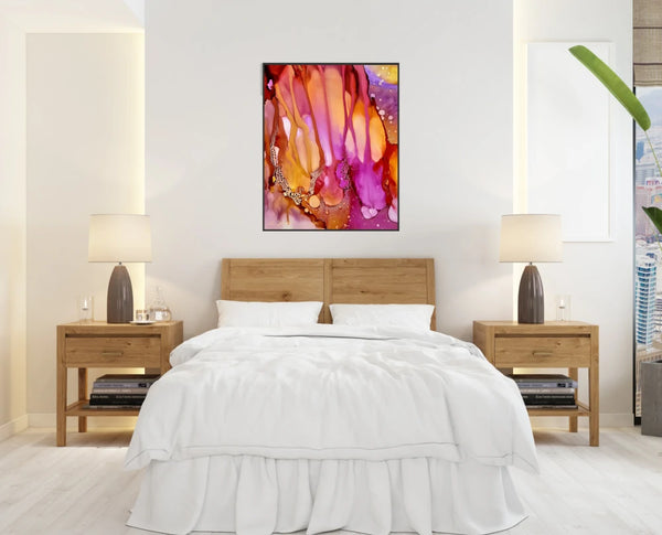 Acrylglasbild «Wing of Butterfly»