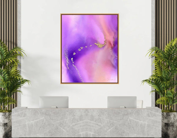 Acrylglasbild «Lavender Dreams»