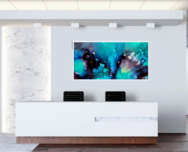 Acrylglasbild «Aqua Veil»