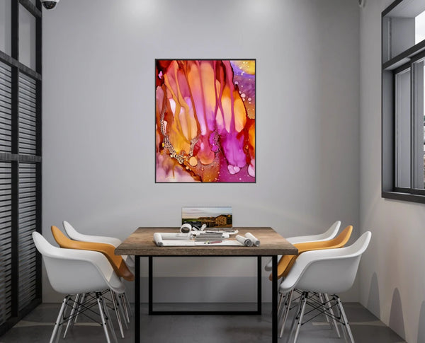 Acrylglasbild «Wing of Butterfly»