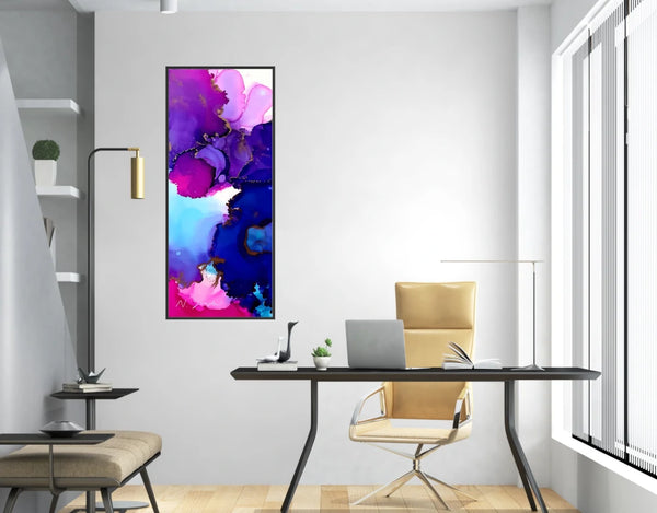 Acrylglasbild «Pink Romance»