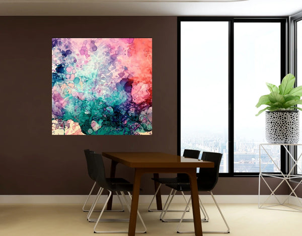 Acrylglasbild «Pond»