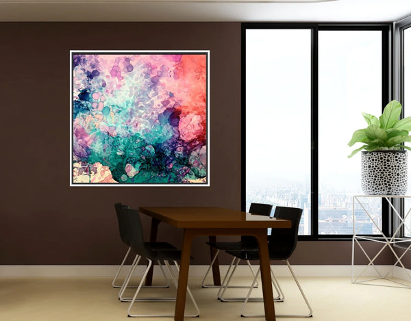 Acrylglasbild «Pond»