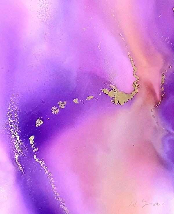 Acrylglasbild «Lavender Dreams»