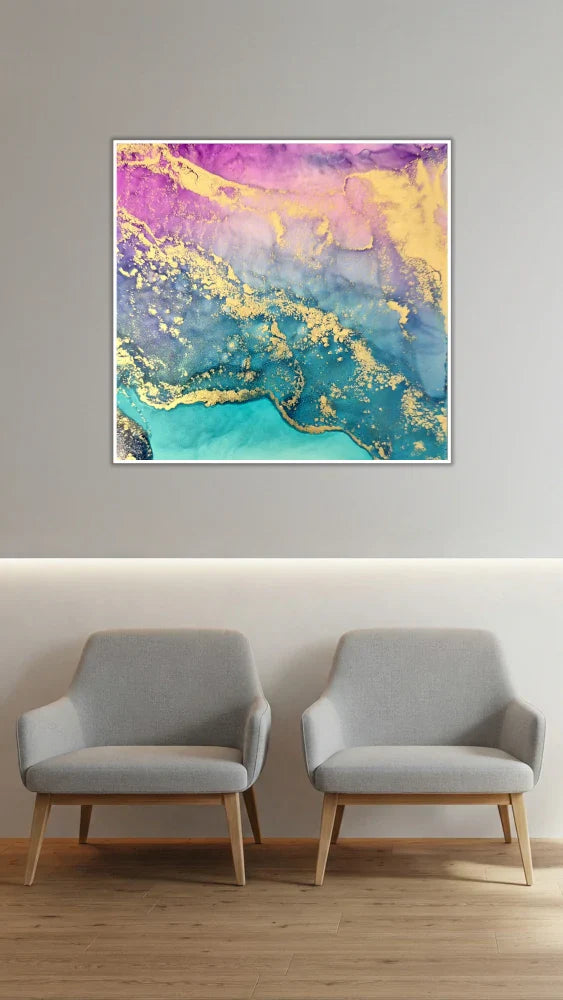«Coast by Night» auf Leinwand
