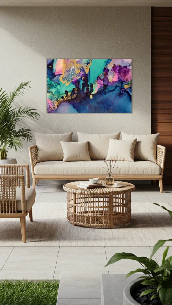 Acrylglasbild «Coral Reef»