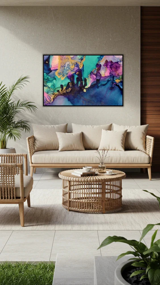 Acrylglasbild «Coral Reef»
