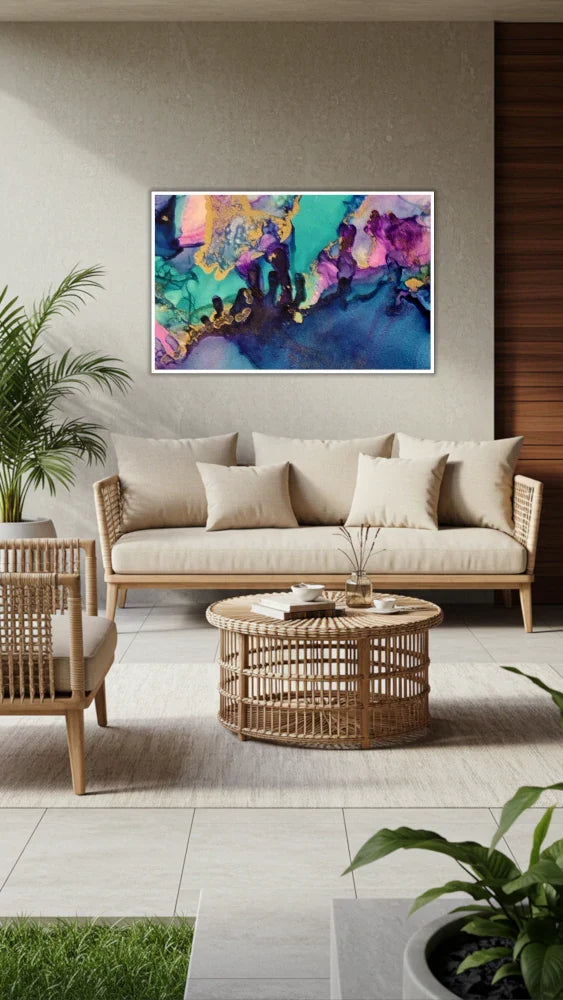 Acrylglasbild «Coral Reef»