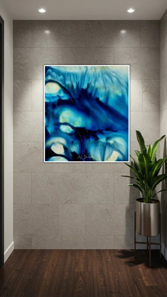 Acrylglasbild «Waterfall»
