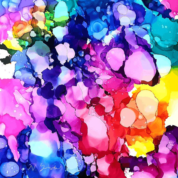 «Color-Up» auf Leinwand