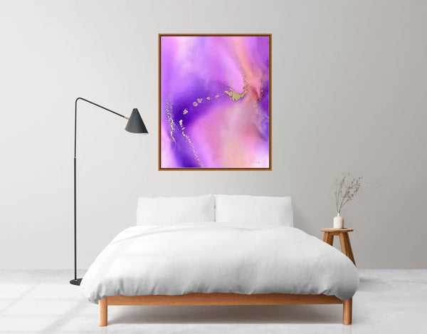 Acrylglasbild «Lavender Dreams»