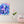Acrylglasbild «Sea of Blue Flowers»