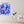 Acrylglasbild «Sea of Blue Flowers»